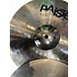Used Paiste 14in 101 Brass Hi Hat Cymbals Cymbal