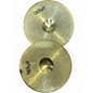 Used Paiste 14in 101 Brass Hi Hat Cymbals Cymbal