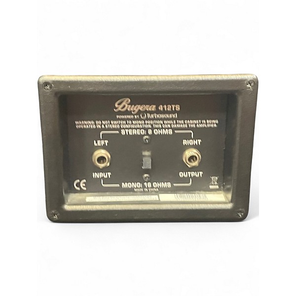 Used Bugera 412TS Guitar Cabinet