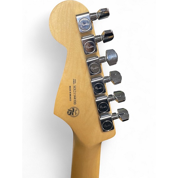 Used 2021 Fender Player Stratocaster HSS Limited Edition Green Burst Solid Body Electric Guitar