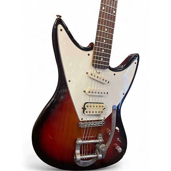 Vintage 1990s Vaccaro Generator X SUNBURST Solid Body Electric Guitar