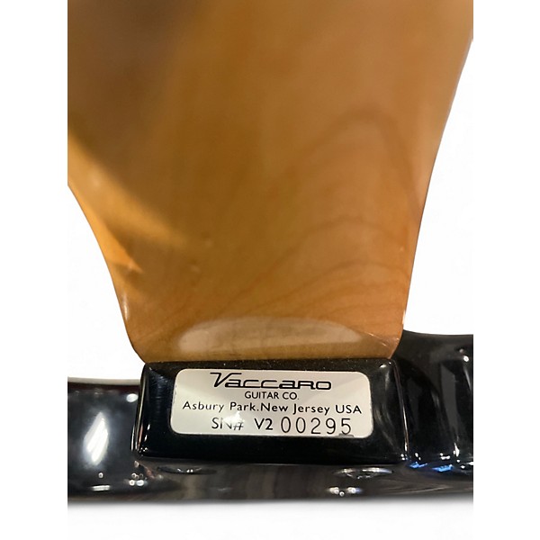 Vintage 1990s Vaccaro Generator X SUNBURST Solid Body Electric Guitar