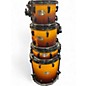 Used 1990s Pearl 5 Piece Elx Sunburst Drum Kit
