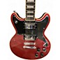 Used D'Angelico Premier Brighton Oxblood Solid Body Electric Guitar