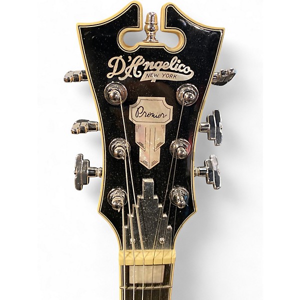 Used D'Angelico Premier Brighton Oxblood Solid Body Electric Guitar