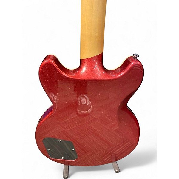 Used D'Angelico Premier Brighton Oxblood Solid Body Electric Guitar