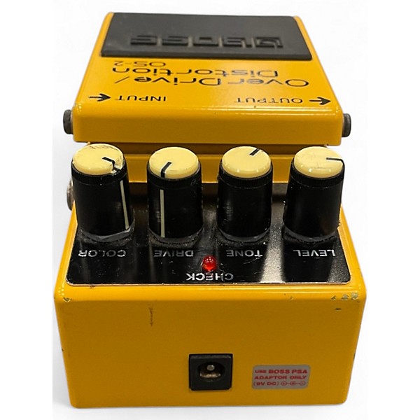 Used BOSS OS2 Overdrive Distortion Effect Pedal