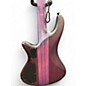 Used Schecter Guitar Research Stiletto Studio 4 String Fretless Trans Purple Electric Bass Guitar