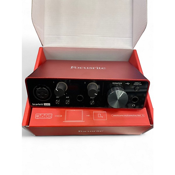 Used Focusrite Scarlett Solo Gen 3 Audio Interface