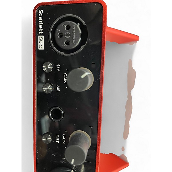 Used Focusrite Scarlett Solo Gen 3 Audio Interface