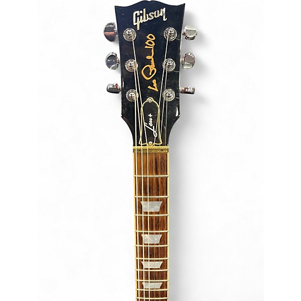 Used 2015 Gibson Les Paul Less Plus 2 Color Sunburst Solid Body Electric Guitar