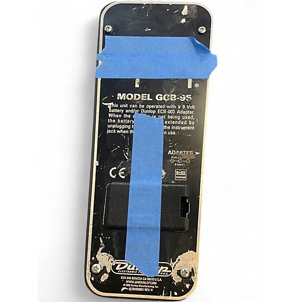 Used Dunlop GCB-95 Effect Pedal