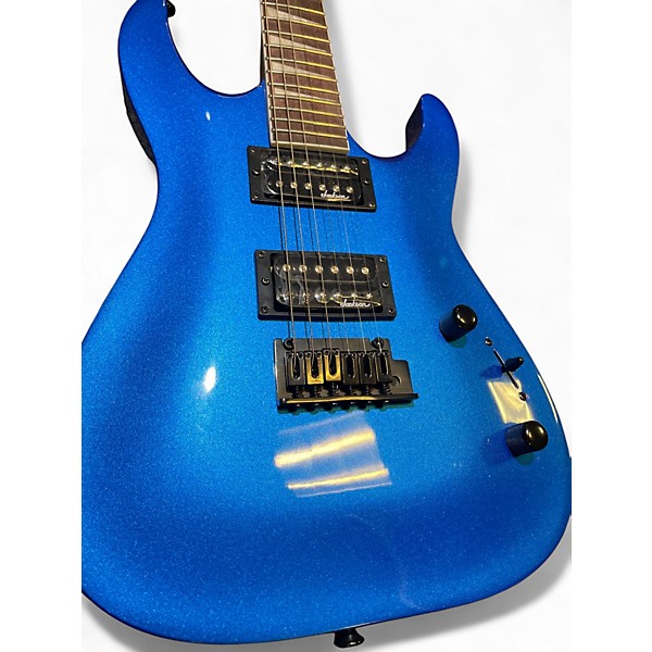 Used Jackson JS22 Dinky Metallic Blue Solid Body Electric Guitar