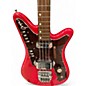 Vintage 1960s Goya Panther II Red Electric Bass Guitar