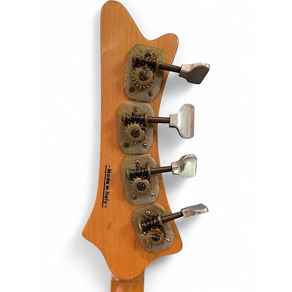 Vintage 1960s Goya Panther II Red Electric Bass Guitar