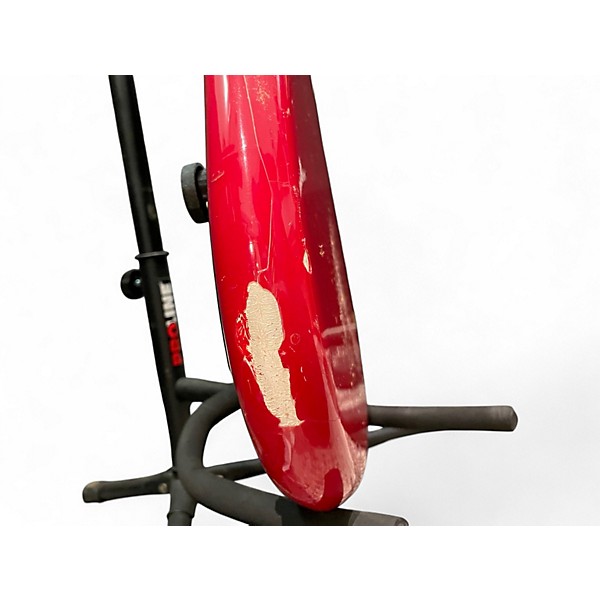 Vintage 1960s Goya Panther II Red Electric Bass Guitar