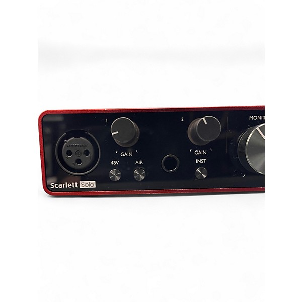 Used Focusrite Scarlett Solo Gen 3 Audio Interface