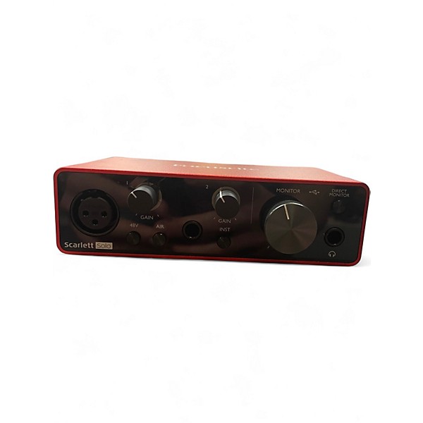 Used Focusrite Scarlett Solo Gen 3 Audio Interface
