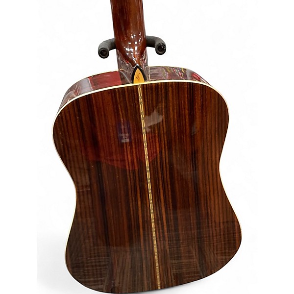 Used Washburn d21s Natural Acoustic Guitar