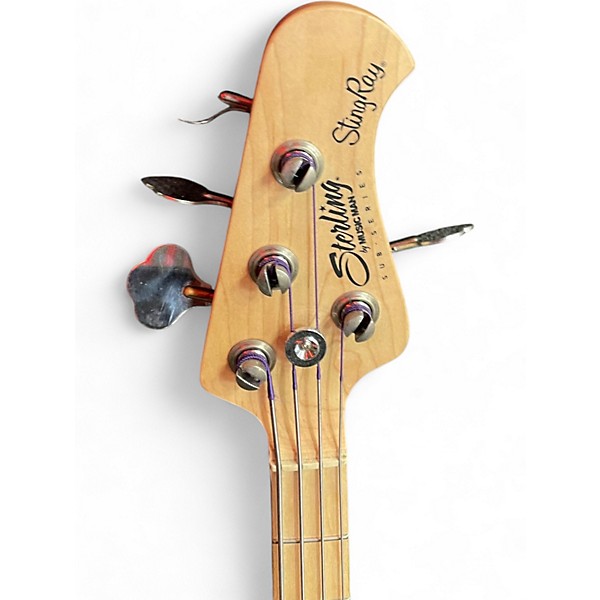 Used Sterling by Music Man Sub Series Ray4 Vintage Sunburst Electric Bass Guitar