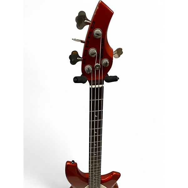 Used Ernie Ball Music Man Bongo 4 String ORANGE Electric Bass Guitar