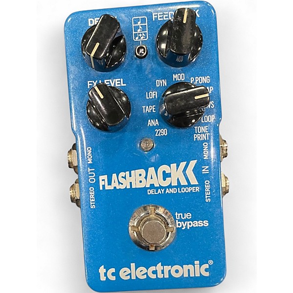 Used TC Electronic Flashback Delay And Looper Effect Pedal