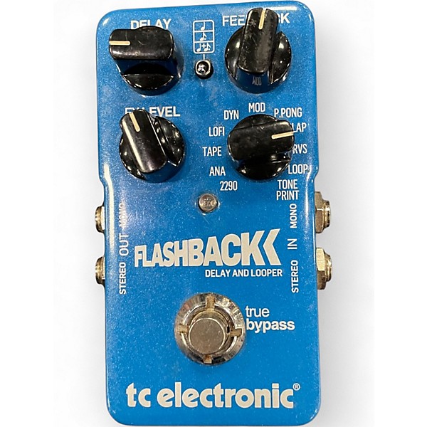 Used TC Electronic Flashback Delay And Looper Effect Pedal