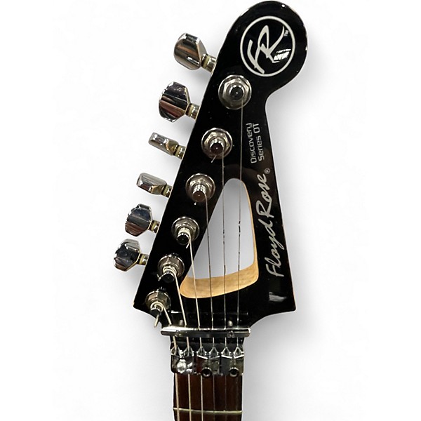 Used Floyd Rose Floyd Rose Guitar White Solid Body Electric Guitar