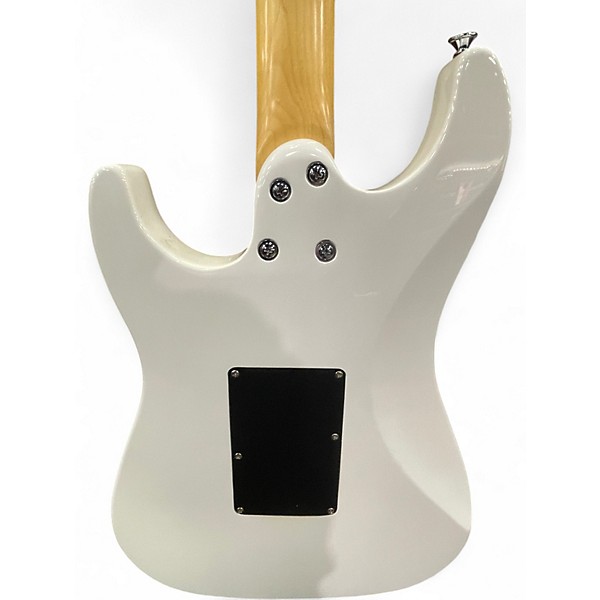 Used Floyd Rose Floyd Rose Guitar White Solid Body Electric Guitar