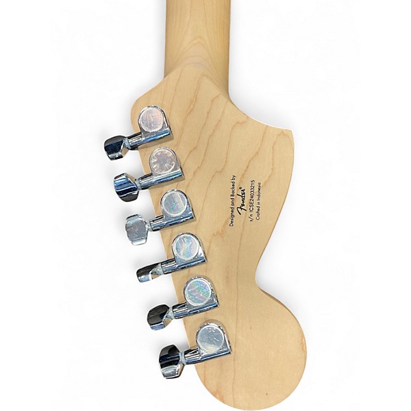 Used Squier Bullet Mustang HH Blue Solid Body Electric Guitar