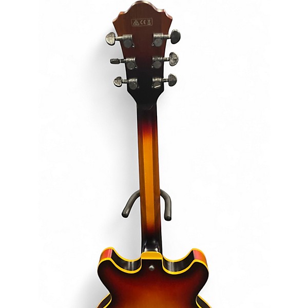 Used Ibanez ASV93TDL 2 Color Sunburst Hollow Body Electric Guitar