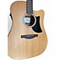 Used Ibanez AAD50CE Advanced Acoustic Grand Dreadnought Natural Acoustic Electric Guitar