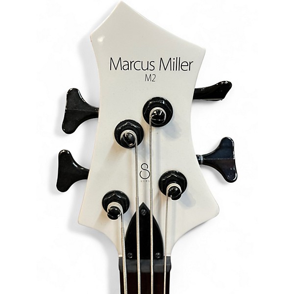 Used Sire Marcus Miller M2 White Electric Bass Guitar