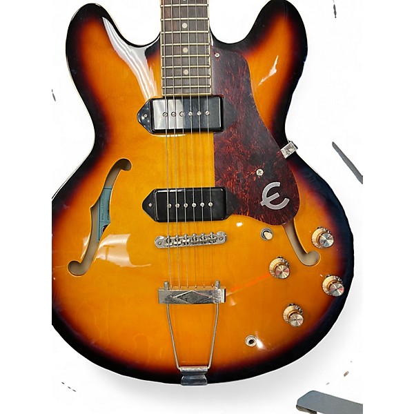 Used Epiphone 50TH ANNIVERSARY LIMITED EDITION 1961 CASINO Sunburst Hollow Body Electric Guitar