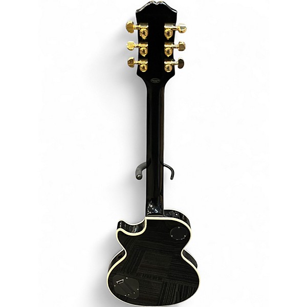 Used Epiphone Les Paul Custom Black Solid Body Electric Guitar
