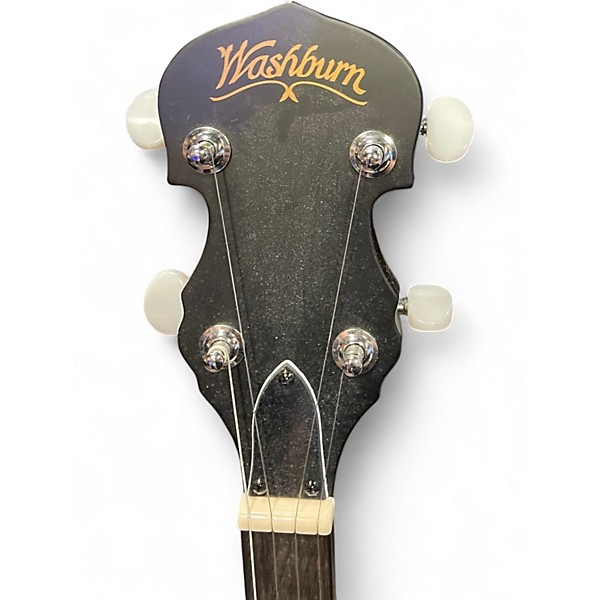Used Washburn B9-WSH-A Natural Banjo