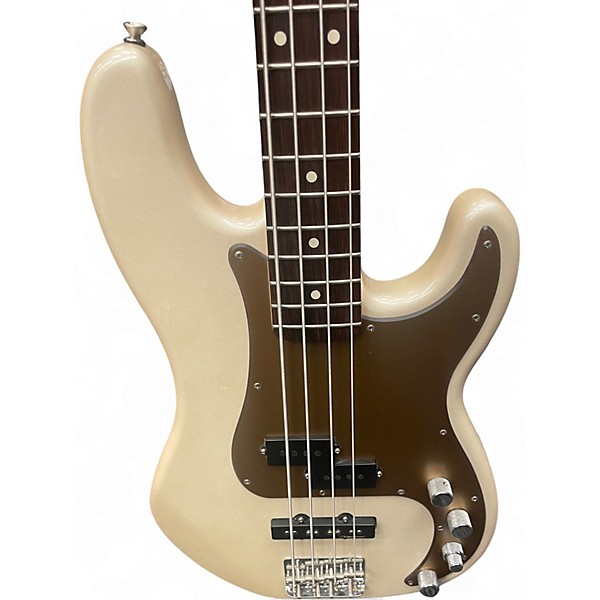 Used Fender Deluxe Precision Bass Special Blizzard Pearl Electric Bass Guitar