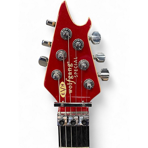 Used EVH Wolfgang Special Candy Apple Red Solid Body Electric Guitar