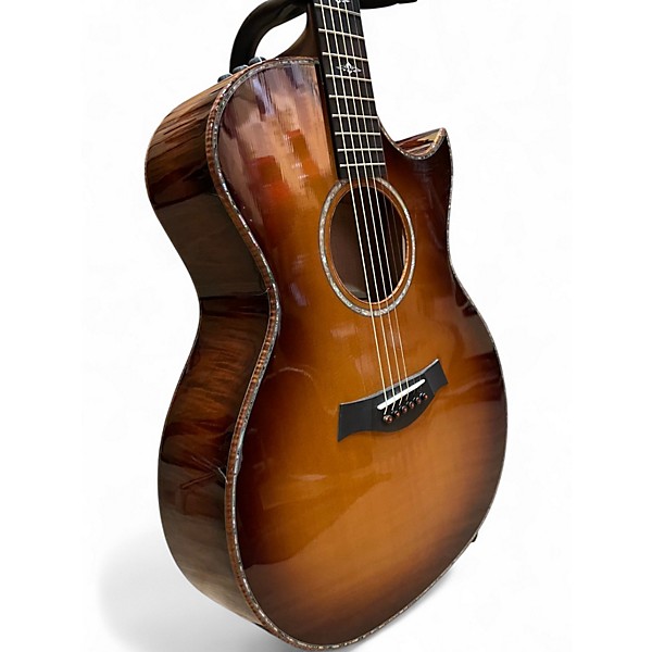 Used Taylor CUSTOM GA BRUSHFIRE BURST Acoustic Electric Guitar