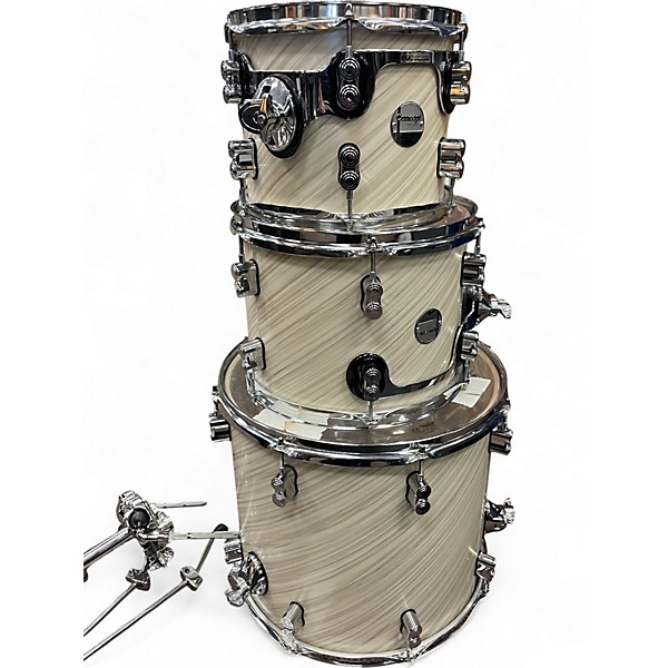 Used PDP by DW 4 Piece Concept Series TWISTED IVORY Drum Kit