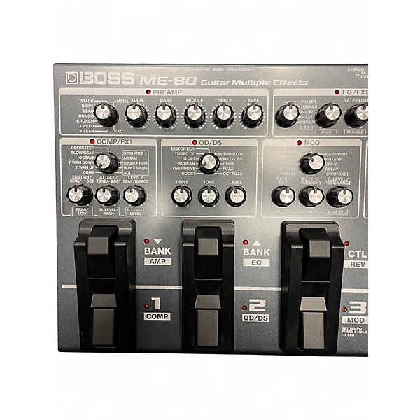 Used BOSS ME80 Guitar Multi Effect Processor