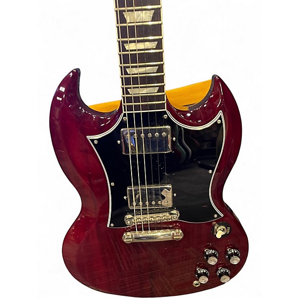 Used Cool Z ZSG-10 Heritage Cherry Solid Body Electric Guitar