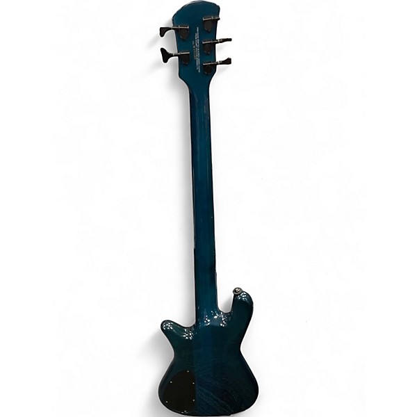 Used 2017 Spector Legend 5 Custom Bluegean Fade Electric Bass Guitar