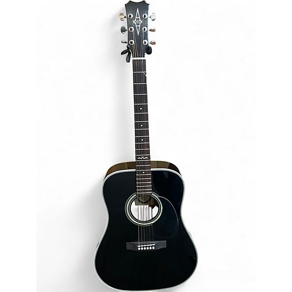 Used Alvarez 5019AV Black Acoustic Electric Guitar