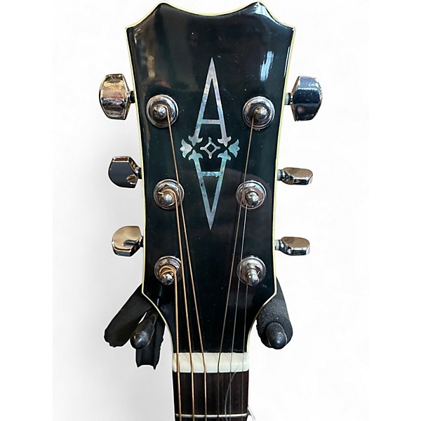 Used Alvarez 5019AV Black Acoustic Electric Guitar