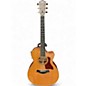 Used Taylor 514CE Natural Acoustic Electric Guitar thumbnail