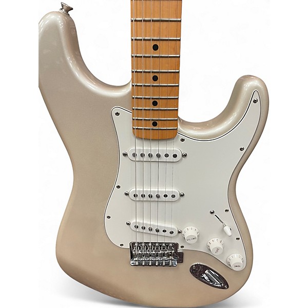 Used Fender 60th Anniversary Standard Stratocaster Blizzard Pearl Solid Body Electric Guitar