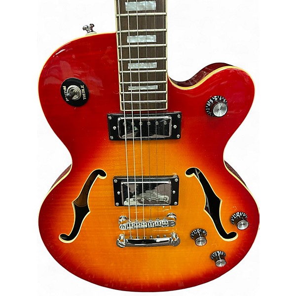 Used Epiphone ALLEY KAT HS Heritage Cherry Sunburst Hollow Body Electric Guitar