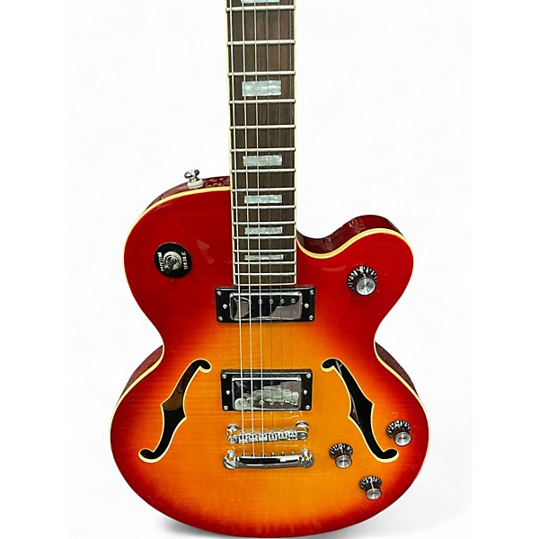 Used Epiphone ALLEY KAT HS Heritage Cherry Sunburst Hollow Body Electric Guitar