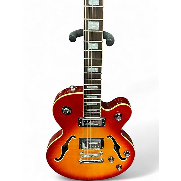 Used Epiphone ALLEY KAT HS Heritage Cherry Sunburst Hollow Body Electric Guitar